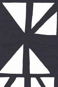 Sample - Geo-graphic Wallpaper Denim