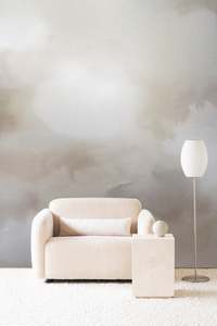 Dispersion Wallpaper - Champagne metallic