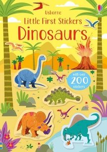 Sticker Colouring: Usborne Little First Stickers: Dinosaurs