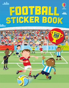 Sticker Colouring: Football Sticker Book - Usborne