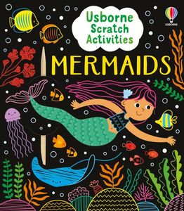 Sticker Colouring: Usborne Scratch Activities - Mermaid