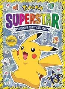 Sticker Colouring: Pokemon: Superstar Colouring and Sticker Book