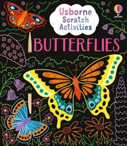 Sticker Colouring: Usborne Scratch Activities - Butterflies