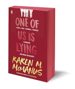 Book - Young Adult: One of Us Is Lying - Karen M. McManus NEW LIMITED EDITION