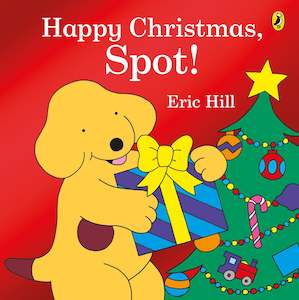 Book - Junior: Happy Christmas Spot! - Eric Hill (Board Book)