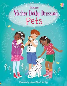 Sticker Colouring: Usborne Sticker Dolly Dressing Pets