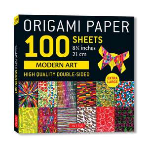 Origami: Origami Paper 100 sheets Modern Art (21cm): Tuttle