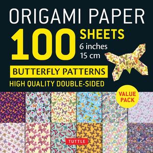 Origami: Origami Paper 100 sheets Butterfly Patterns 6" (15 cm): Tuttle Origami Paper