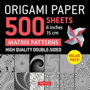 Origami: Origami Paper 500 sheets Matrix (15 cm): Tuttle Origami Paper