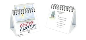 Calendars And Diaries: 365 Positive Thoughts - Perpetual Calendar