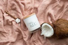 Eddie Lu Home Fragrances: Eddie & Lu Blackberry & Musk Coconut Wax Candle Large
