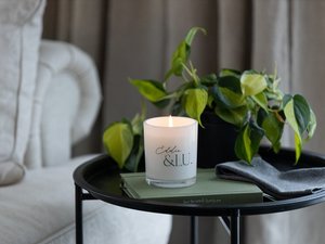 Eddie Lu Home Fragrances: Eddie & Lu Tonka Bean Coconut Wax Candle Mini