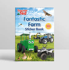 Sticker Colouring: Tractor Ted - Fantastic Farm Sticker Book
