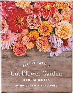 Notecards And Writing Sets: Floret Farm's Cut Flower Garden: Dahlia Notes: 20 Notecards & Envelopes