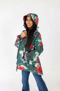 Scribbler Raincoats: Raincoat - Scribbler Jardin Waterproof Mesh Lined Raincoat