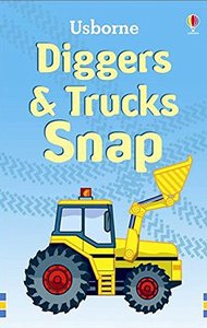 Snap Playing Cards: Snap Cards - Diggers & Trucks