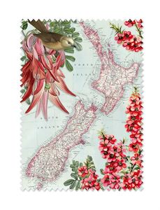 Map of New Zealand - Lens Cloth