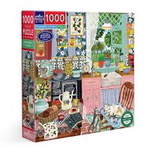 eeBoo - Strawberry Kitchen 1000pc Jigsaw Puzzle