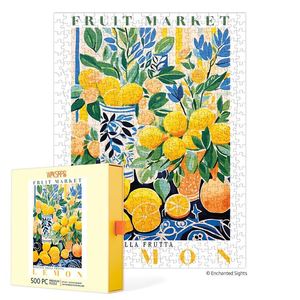 WerkShoppe - Fruit Market Lemons 500 Pc Puzzle