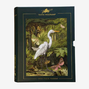 Jigsaws Adult: Tanya Wolfkamp - Heron - 1000 Piece Puzzle