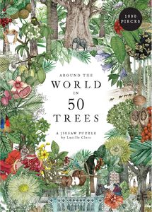 Around the World in 50 Trees - 1000pc Puzzle