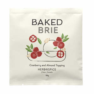 Mothers Day: Baked Brie Cranberry and Almond Topping