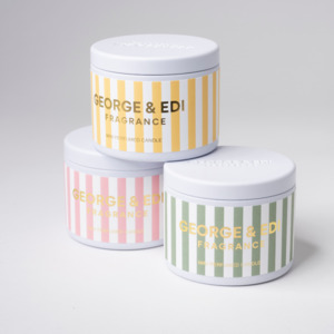 George & Edi Mini Candle In A Tin