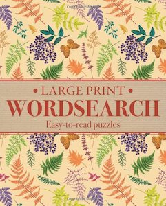Puzzle Books: Large Print Wordsearch
