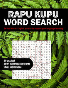 Puzzle Books: Rapu Kupu Word Search