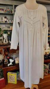 Alice Lily: Long Sleeve Cotton Nighties - Assorted designs, prices vary
