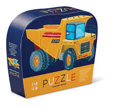Jigsaws Children: Croc Creek - Junior Shaped Puzzle: Construction 12pc