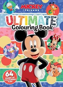 Sticker Colouring: Mickey and Friends: Ultimate Colouring Book (Disney)