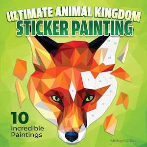 Sticker Colouring: Ultimate Animal Kingdom Sticker Painting