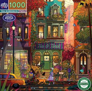 Eeboo - Fall In Brooklyn 1000pc Jigsaw Puzzle