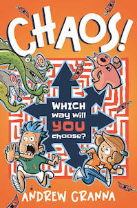 Graphic Novels Children: Chaos! Which Way Will You Choose? - Andrew Cranna