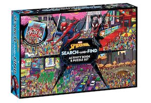 Spider-Man: Search-and-Find Activity Book and Puzzle Set (Marvel: 200 Pieces)