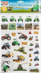 Book: Tractor Ted - Farm Machines Sticker Pack