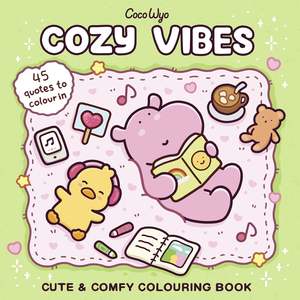 Sticker Colouring: Cozy Vibes - Coco Wyo