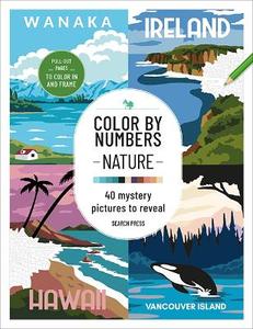 Sticker Colouring: Colour by Numbers Nature - Search Press