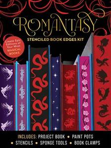 Craft: Romantasy Stenciled Book Edges Kit - Editors of Chartwell Books