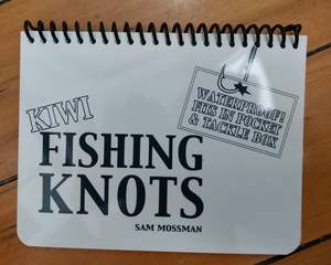 Sport: Waterproof Book of New Zealand Fishing Knots - Sam Mossman
