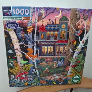 Jigsaws Adult: eeBoo - The Alchemist's Forest 1000pc Jigsaw Puzzle
