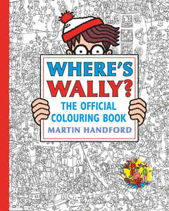 Sticker Colouring: Where's Wally? The Official Colouring Book - Martin Handford
