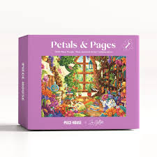 PieceHouse - Petals & Pages 1000pc Jigsaw Puzzle