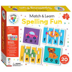 Jigsaws Children: Building Blocks Match & Learn - Spelling Fun
