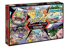 Jigsaws Children: Pokemon: Search-and-Find Activity Book and Puzzle Set (200 Pieces)