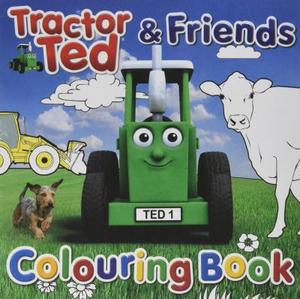 Sticker Colouring: Tractor Ted and His Friends Colouring Book