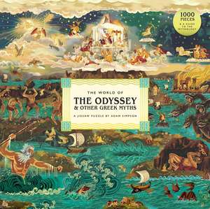 The World of The Odyssey and Other Greek Myths - Laurence King 1,000pc