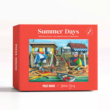 Jigsaws Adult: PieceHouse - Summer Days 1000pc Jigsaw Puzzle