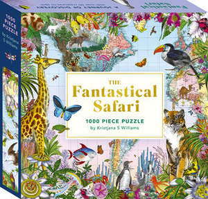 Jigsaws Adult: The Fantastical Safari: A Journey of Discovery 1000pc - Kristjana S Williams